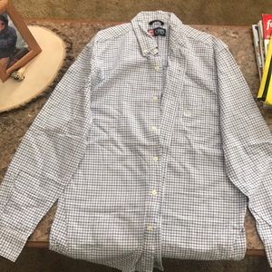 Men's chaps dress button up shirt